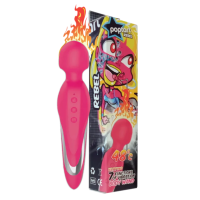 Celebrity Knights Rechargeable Warming Wand Rebel Pink Vibrator 